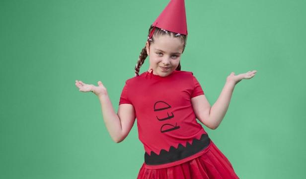 Cricut Crayon Costume